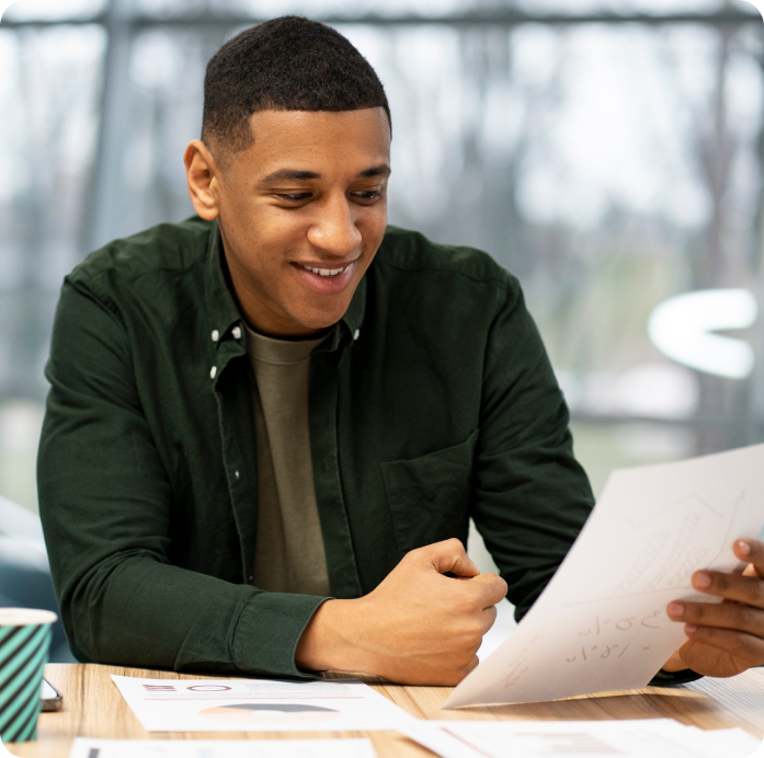 Client using the platform