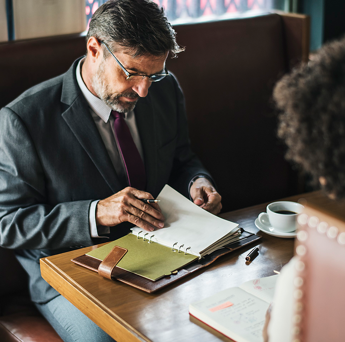 Client using the platform